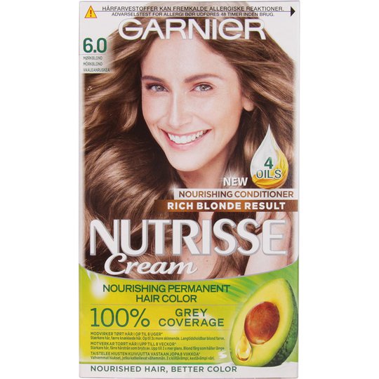 Garnier Nutrisse Vaaleanruskea, Garnier Hiusvärit