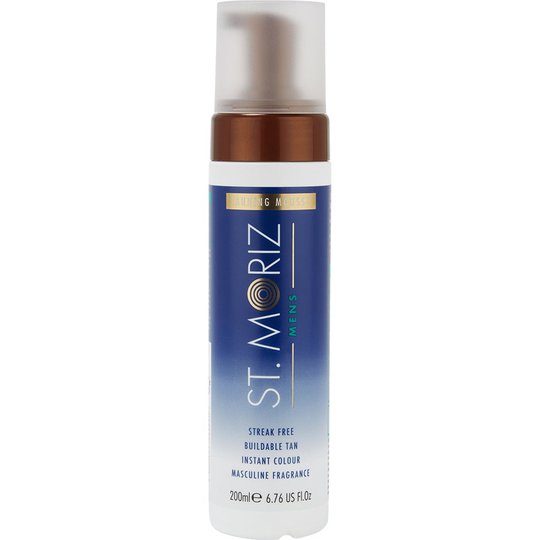 Men's Tanning Mousse, 200 ml St Moriz Advanced Pro Itseruskettavat