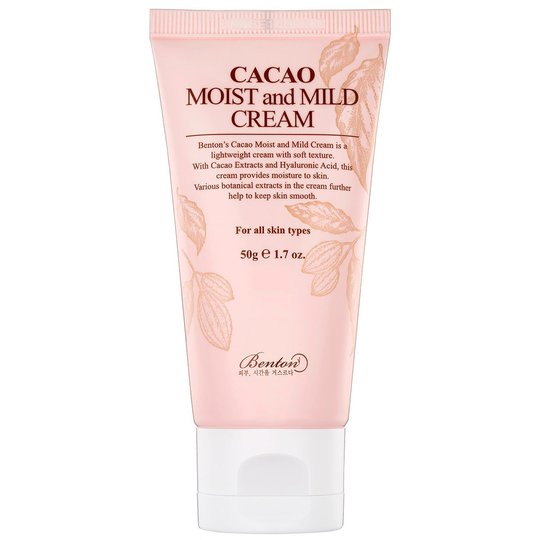 Cacao Moist and Mild Cream, 50 ml Benton K-Beauty