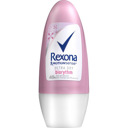 Deo Roll-on Biorythm, 50 ml Rexona Roll-on-deodorantit