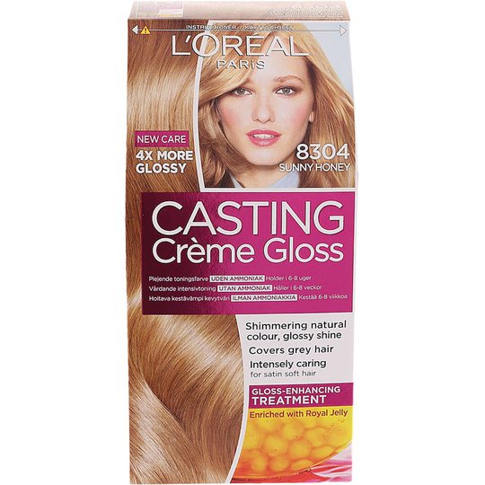 L'Oréal Paris Casting Crème Gloss 8304 Sunny Honey, L'Oréal Paris Hiusvärit