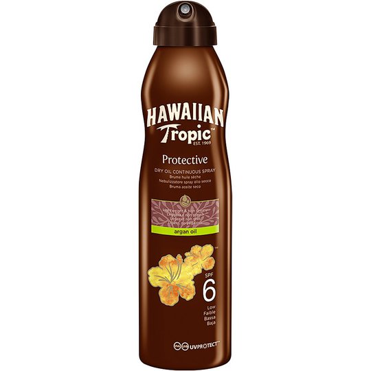 Hawaiian Tropic Dry Oil Argan C-Spray SPF 6, 180 ml Hawaiian Tropic Päivetys