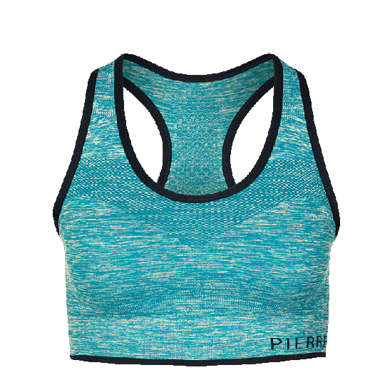 Sports Bra Medium Support, Blue Turquoise