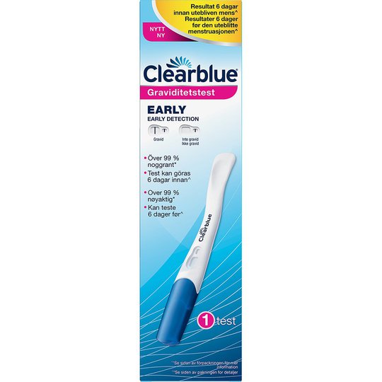 Early Pregnancy Test, Clearblue Raskaustesti