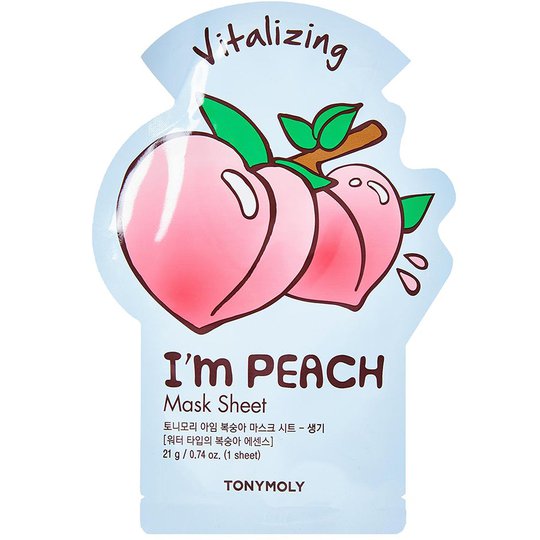 I´m Peach Mask Sheet, 21 ml Tonymoly Kasvonaamio