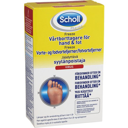 Freeze, 80 ml Scholl Jalkojenhoito