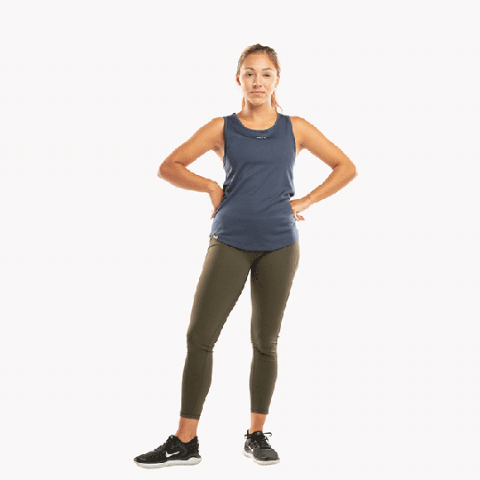 CLN Chop ws Tank, Indigo Blue