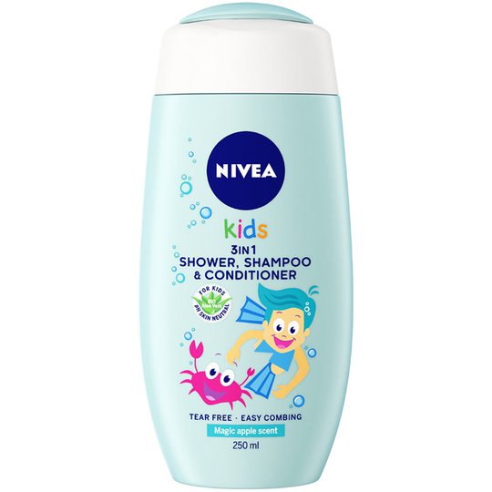 Kids 3in1 Shower, 250 ml Nivea Suihkugeelit