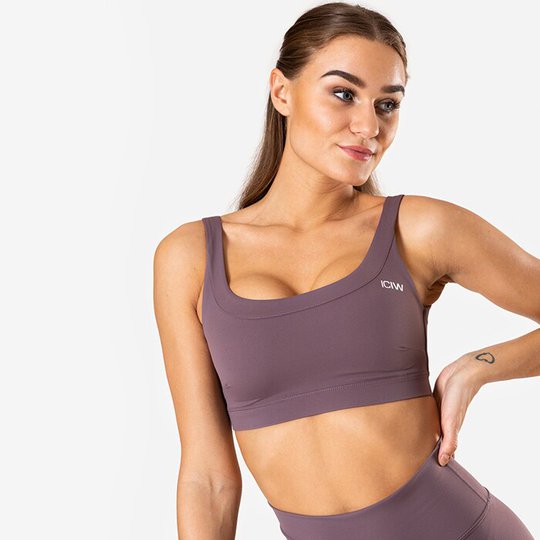 Nimble Sports Bra, Faded Violet