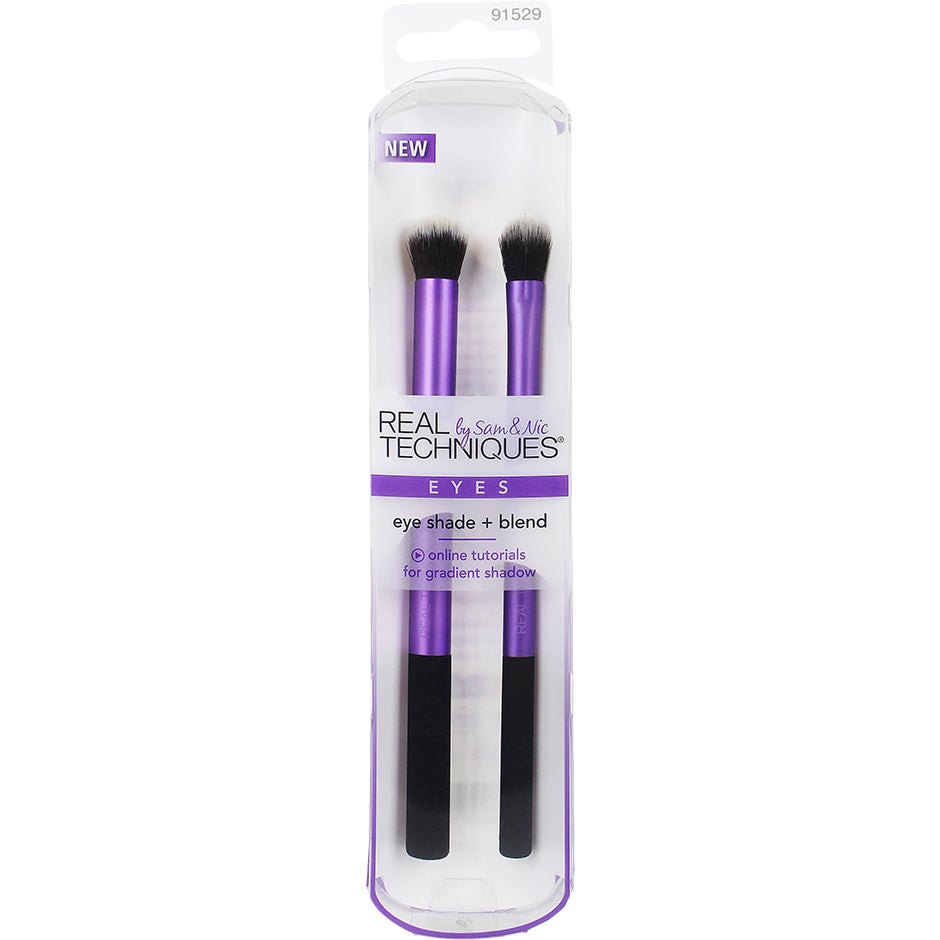 Real Techniques Eye Shade + Blend, Real Techniques Sivellinsetit