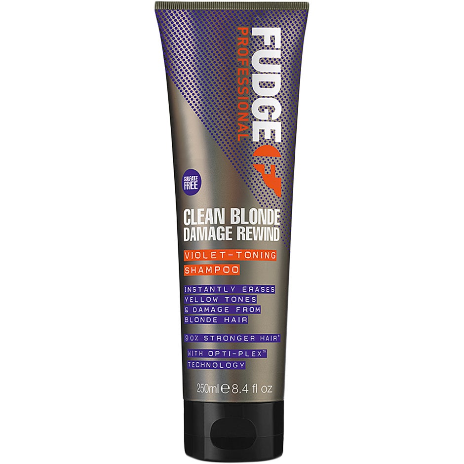 Fudge Clean Blonde Damage Rewind Violet-Toning Shampoo, 250 ml Fudge Erikoistuotteet hiuksille