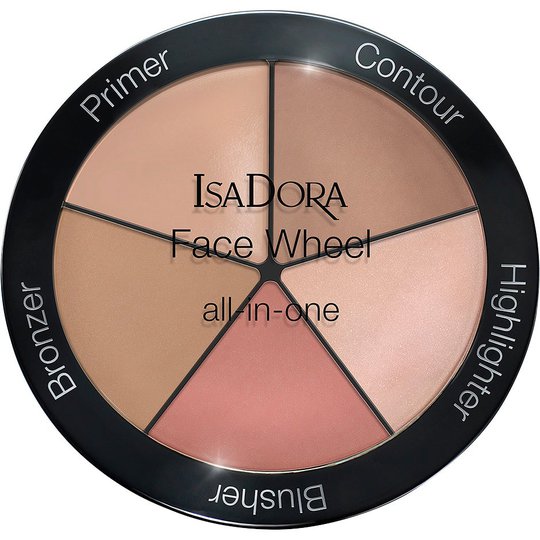 Face Wheel All-In-One, 18 g IsaDora Meikkipaletit