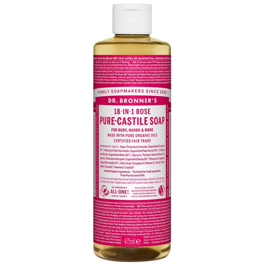 Magic Soaps Rose, 475 ml Dr. Bronner's Suihkugeelit