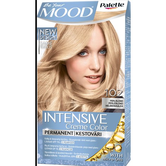 Mood Haircolor 102 Pearl Blonde, MOOD Hiusvärit