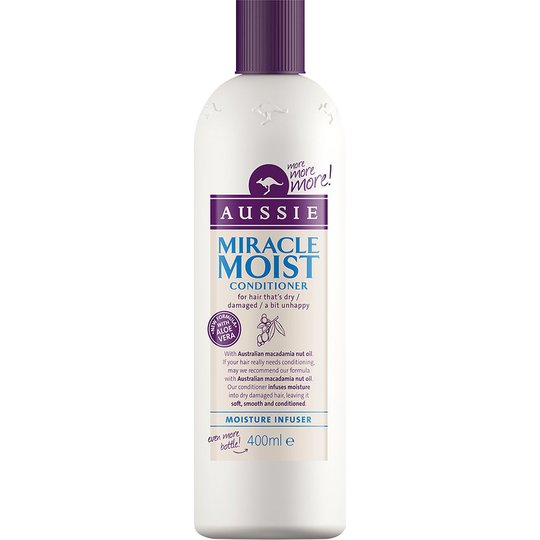 Miracle Moist Conditioner, 400 ml Aussie Hoitoaine