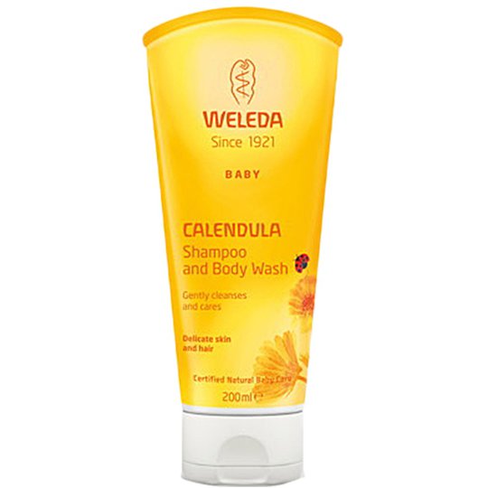 Weleda Calendula Shampoo And Body Wash, 200 ml Weleda Suihku & kylpy