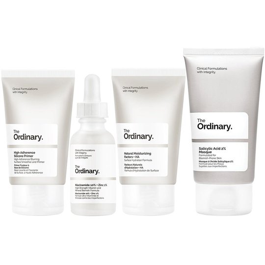 Oily Skin Routine, The Ordinary Ihonhoitopakkaukset