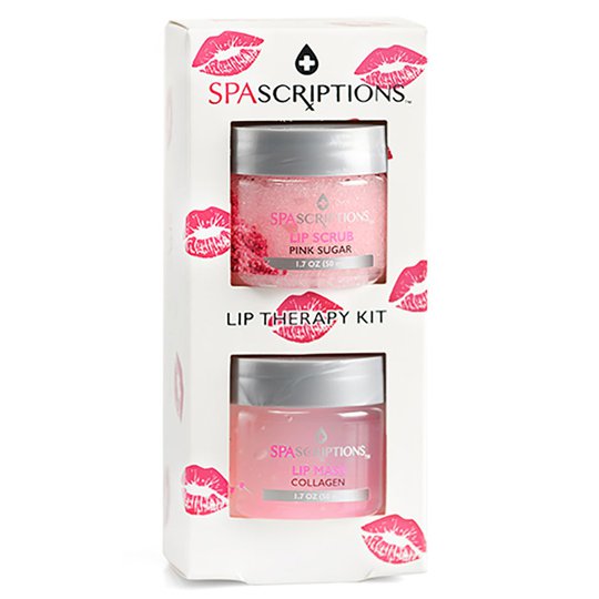 Lip Therapy Kit- 2 Pack - LippScrub + LippMask, 100 ml Spascriptions Kuorinta