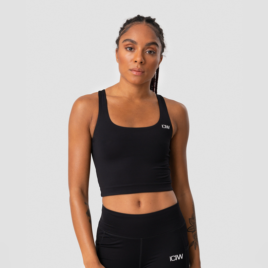 Classic Sports Bra Tank, Black