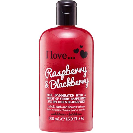 I Love... Raspberry & Blackberry Bath & Shower Crème, 500 ml I love… Kylpyvaahdot