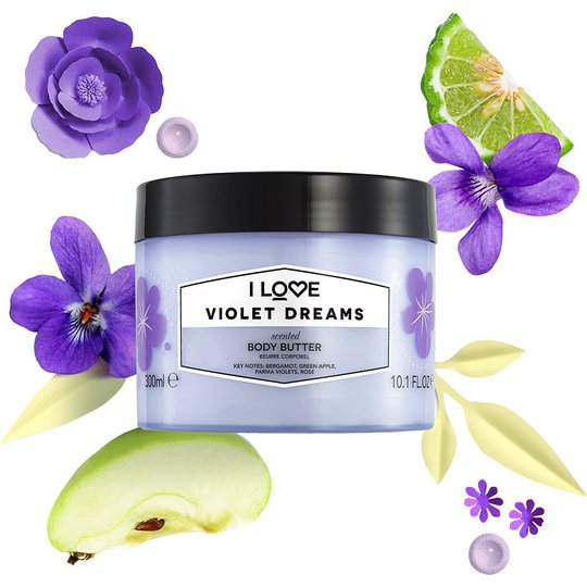 Violet Dreams, 300 ml I love… Vartaloemulsiot