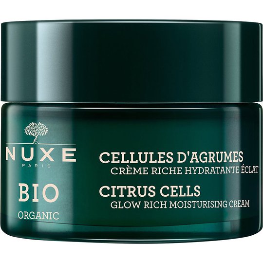 Bio Organic Rich Glow Moisturising Cream, 50 ml Nuxe Päivävoiteet