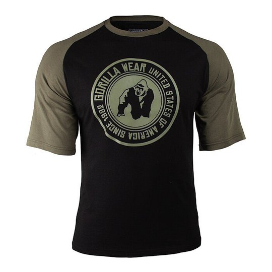 Texas T-shirt, Black/Army Green
