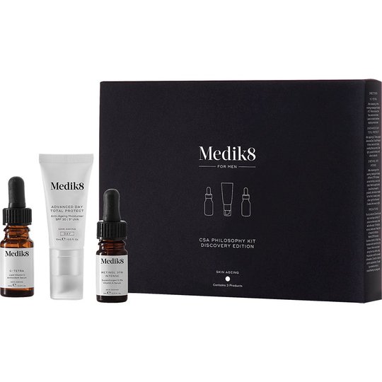 CSA Philosophy Discovery Kit Men, Medik8 Kasvoille