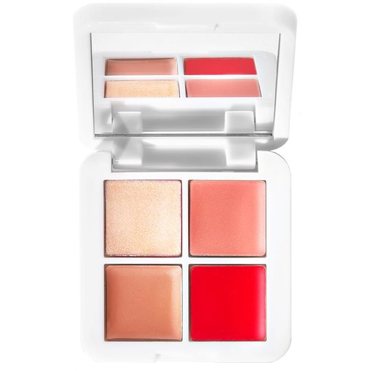 Lip2Cheek Glow Quad Mini, 2,4 g rms beauty Setit & Paletit