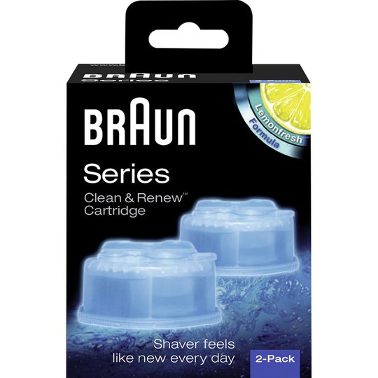 Clean & Renew Cartridge 2-Pack, Braun Tarvikkeet