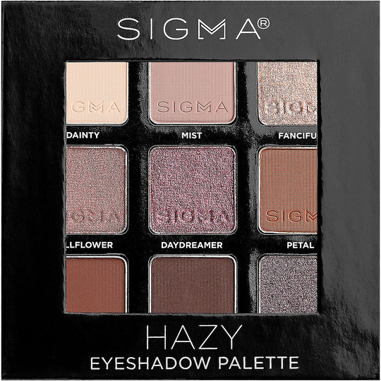 Fiery Eyeshadow Palette, Sigma Beauty Luomiväripaletit