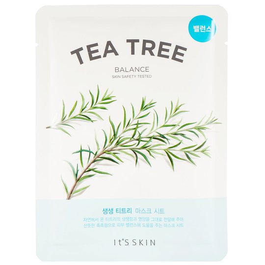 The Fresh Tea Tree Sheet Mask, It'S SKIN K-Beauty