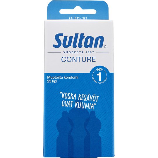 Sultan Conture, 25 pcs RFSU Kondomit