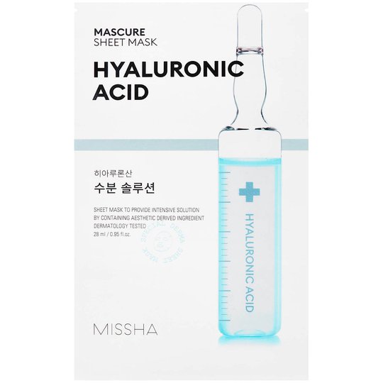 Mascure Hydra Solution Sheet Mask, 27 ml MISSHA K-Beauty Kasvonaamiot