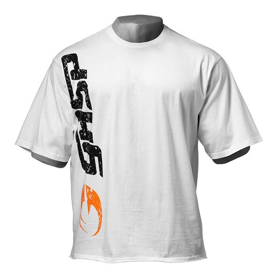 Gasp Iron Tee, White