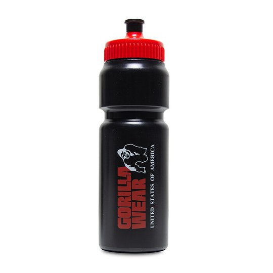 Classic Sports Bottle 750 ml, Black/Red