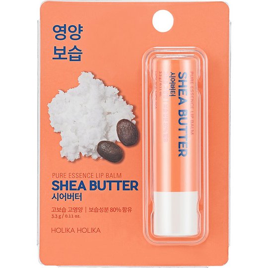 Pure Essence Shea Butter Lip Balm, 3,3 g Holika Holika Huulten hoito