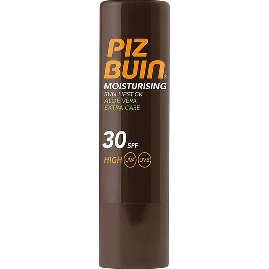 PIZ BUIN Mosturising Lipstick Aloe Vera SPF 30, 4,9 g Piz Buin Aurinkovoiteet