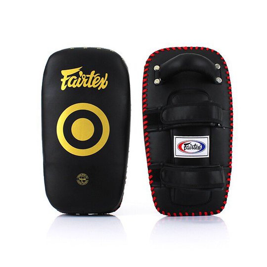 Fairtex KPLC5, Thai Pads, Black/Yellow, 2 st