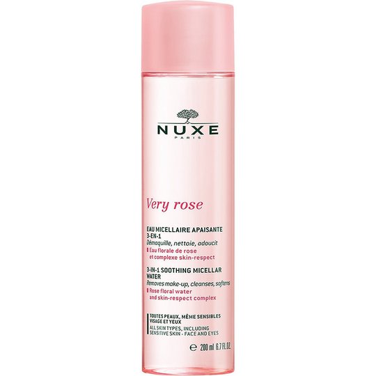 Very Rose 3-In-1 Soothing Micellar Water, 200 ml Nuxe Kasvovedet