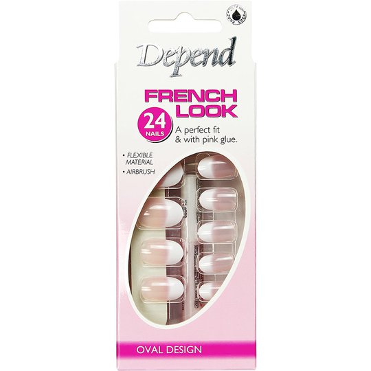 Depend French Look Oval Design -tekokynnet, Depend Depend Kynsilakat