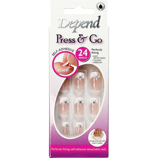 Depend Press & Go Adhesive Fake Nails 6322, Depend Irtokynnet