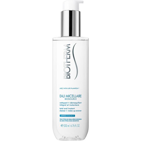 Biotherm Biosource Eau Micellaire 2-in-1 Cleanser + Makeup Remover, 200 ml Biotherm Meikinpoistoaine