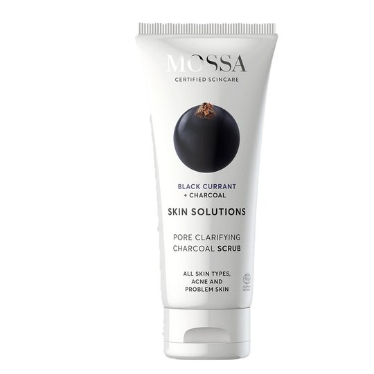 Skin Solutions Charcoal Scrub, 60 ml MOSSA Kuorinta