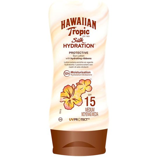 Hawaiian Tropic Silk Hydration Protective Sunlotion SPF 15, 180 ml Hawaiian Tropic Aurinkovoiteet