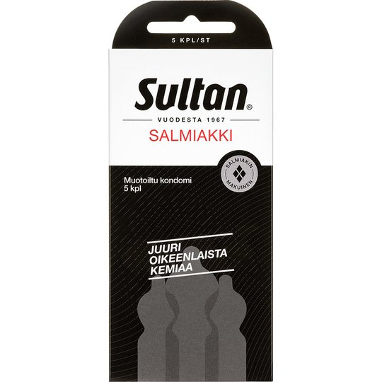 Sultan Salmiakki, 5 pcs RFSU Kondomit