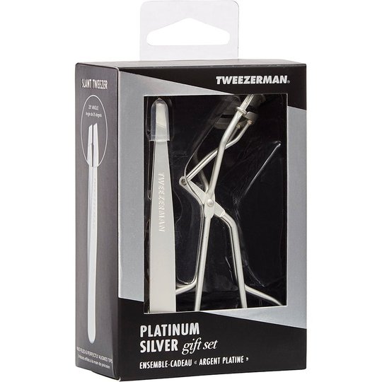 Platinum Silver Gift Set, Tweezerman Pinsetit