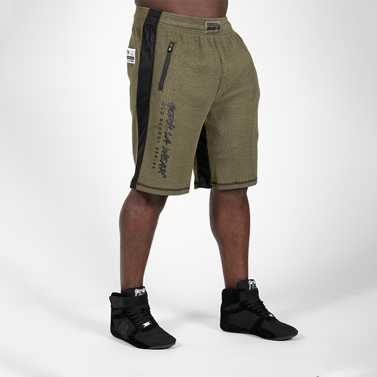Augustine Old School Shorts, Army Green