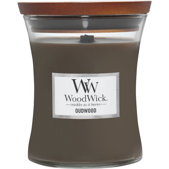 Oudwood, WoodWick Tuoksukynttilät