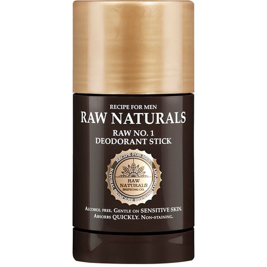 No1 Deodorant Stick, 75 ml Raw Naturals by Recipe for Men Stikit & Voiteet
